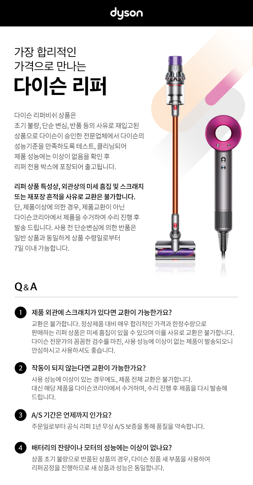 Dyson Refurbished Product